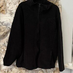 Old Navy Women's Classic Black Fleece Hoodie
